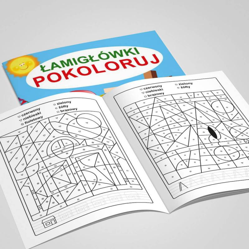 Łamigłówki - Pokoloruj Martel